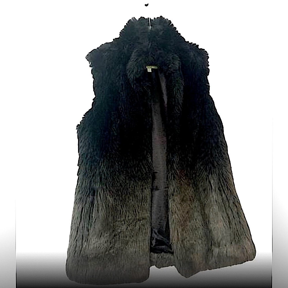 Gianni Bini Faux Fur Ombré Vest
